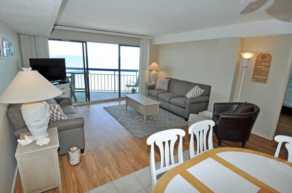 The Oceans 906 Oceanfront 2 bedroom, 2 bath condo with 2 Private Balconies - Image 4