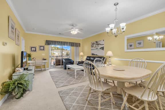 Barefoot Landing 2BR/2BA at Willow Bend 822. Water View with Pool - Image 3