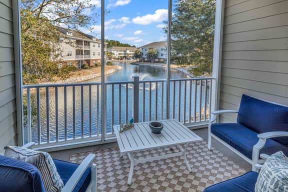 Barefoot Landing 2BR/2BA at Willow Bend 822. Water View with Pool - Image 2