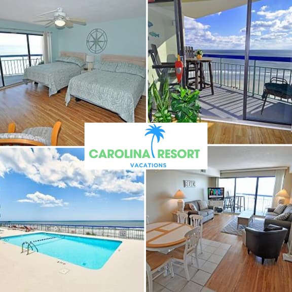 The Oceans 906 Oceanfront 2 bedroom, 2 bath condo with 2 Private Balconies - Image 1