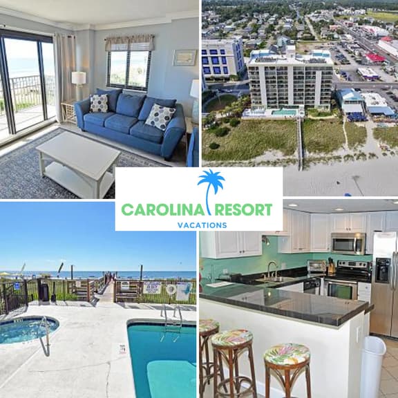 Oceanfront Springs Towers 406 3BR/2BA Condo With Pool, Hot Tub and More! - Image 1